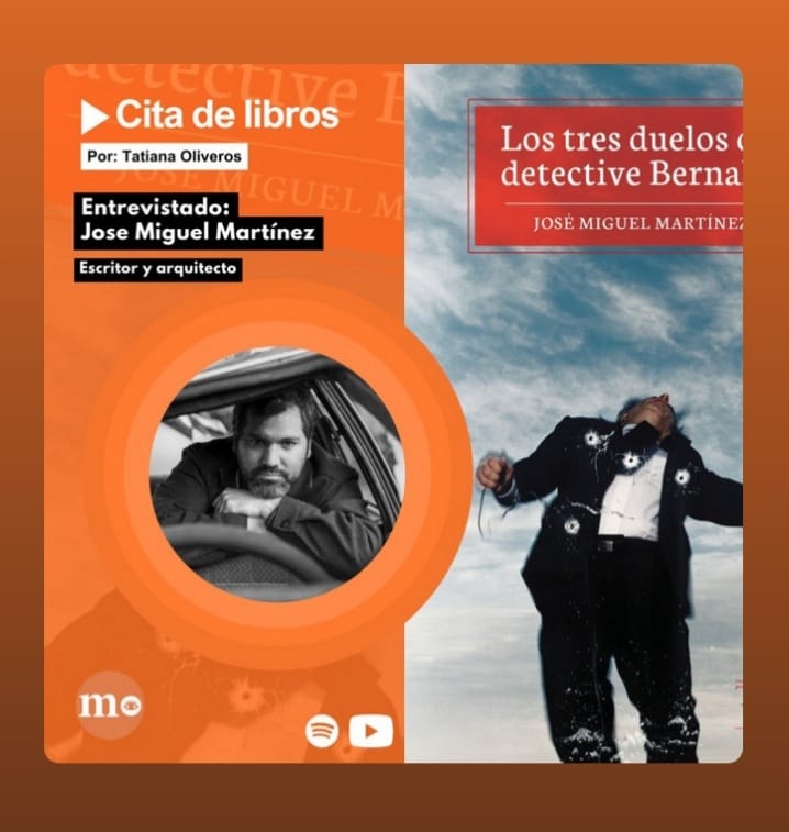 Escritor Jose Miguel Martínez: “Esta novela narra el fracaso de un individuo”