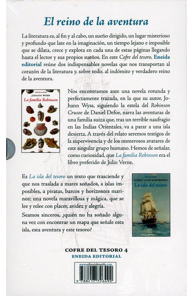 El reino de la aventura. Novelas sobre la aventura como destino y sentido de la vida (estuche con dos novelas)