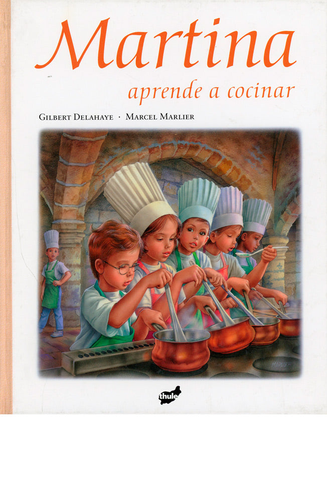 Martina aprende a cocinar