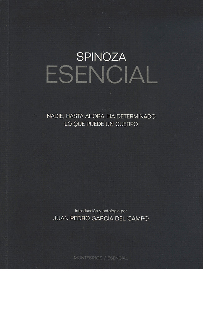 Spinoza esencial