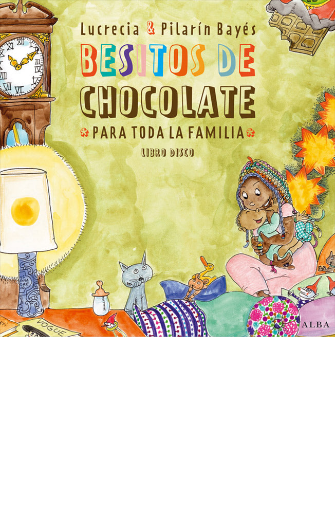 Besitos de chocolate para toda la familia. Libro disco