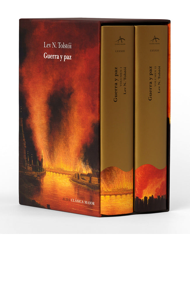 Guerra y paz (dos volúmenes con estuche)