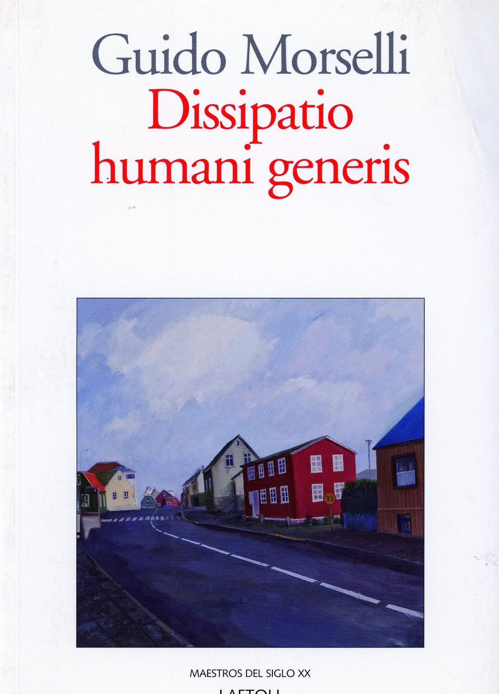 Dissipatio humani generis