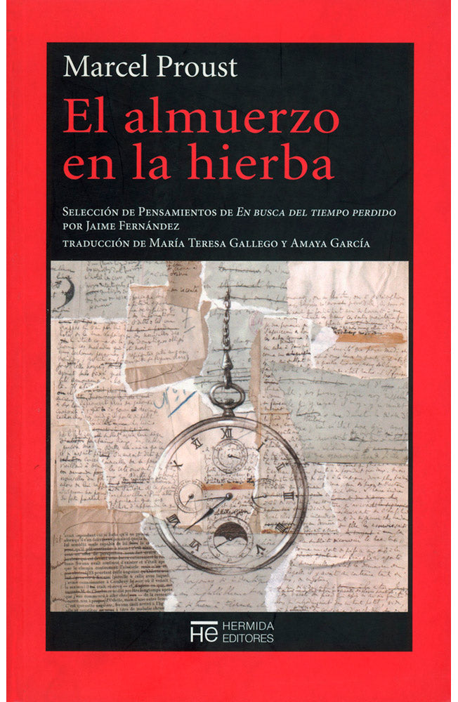 El almuerzo en la hierba. Selección de pensamiento de En busca del tiempo perdido