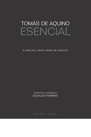Tomás de Aquino esencial