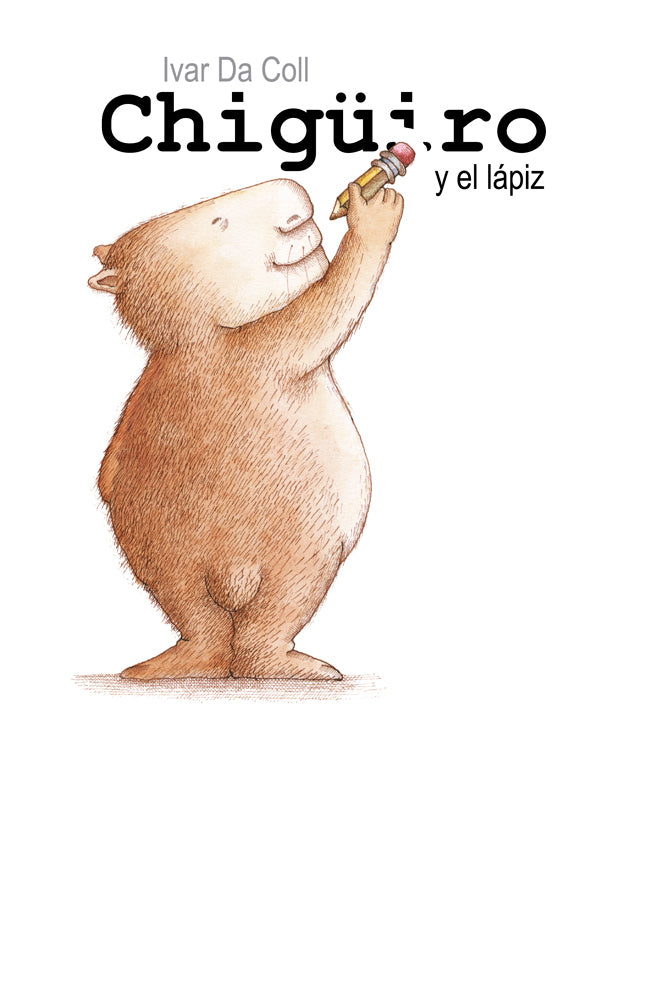 Chigüiro y el lápiz