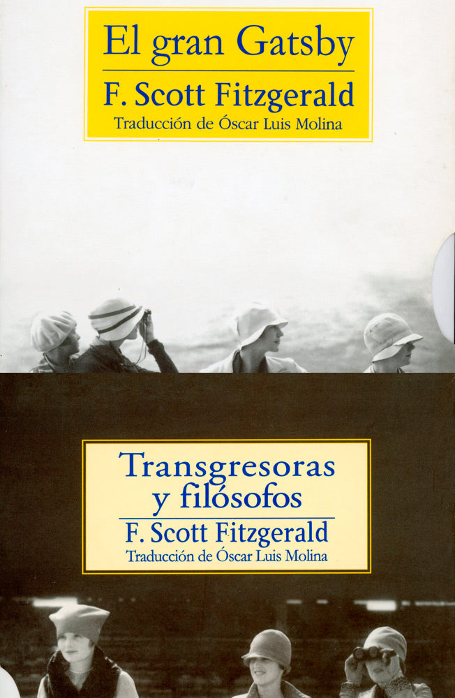 El gran Gatsby. Transgresoras y filósofos. Estuche