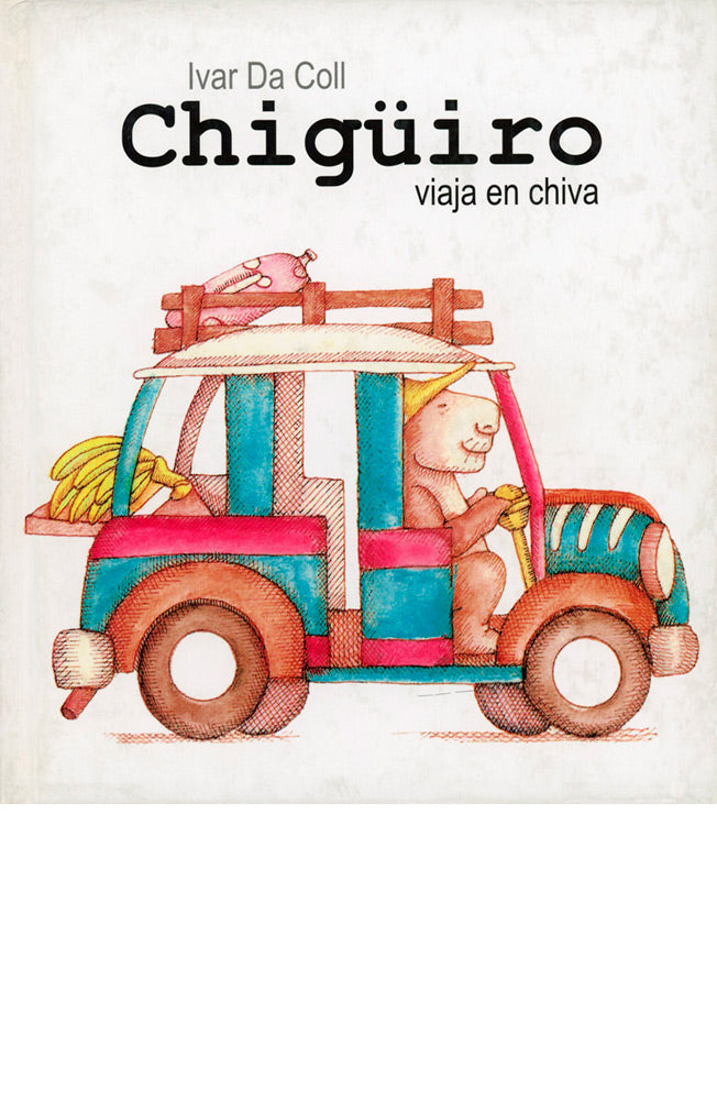 Chigüiro viaja en chiva