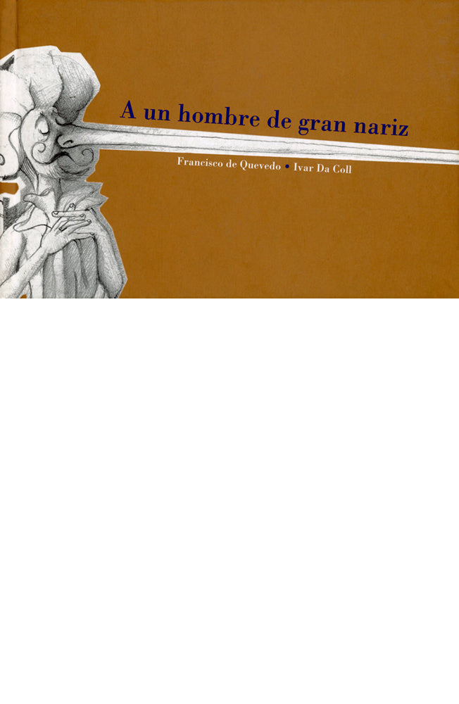 A un hombre de gran nariz