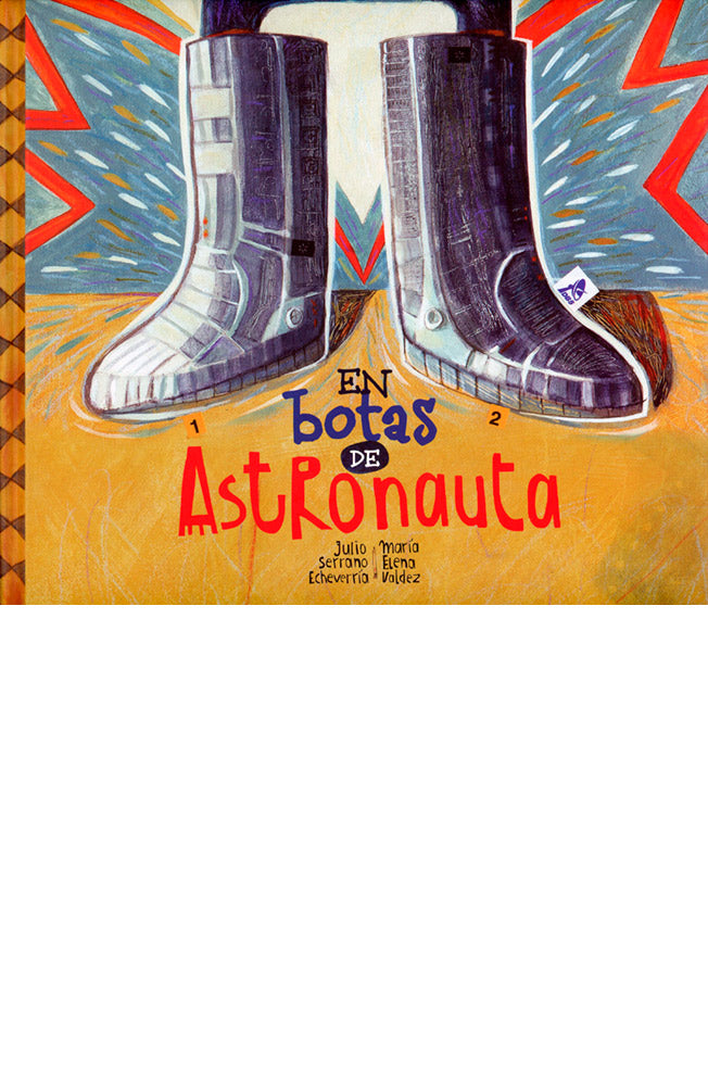 En botas de astronauta