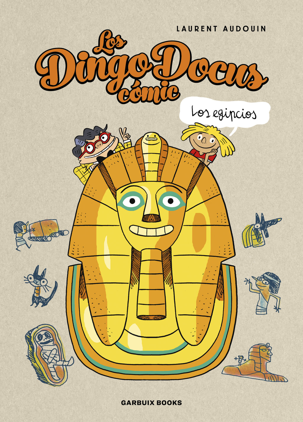 Los Dingo Docus cómic. Los egipcios